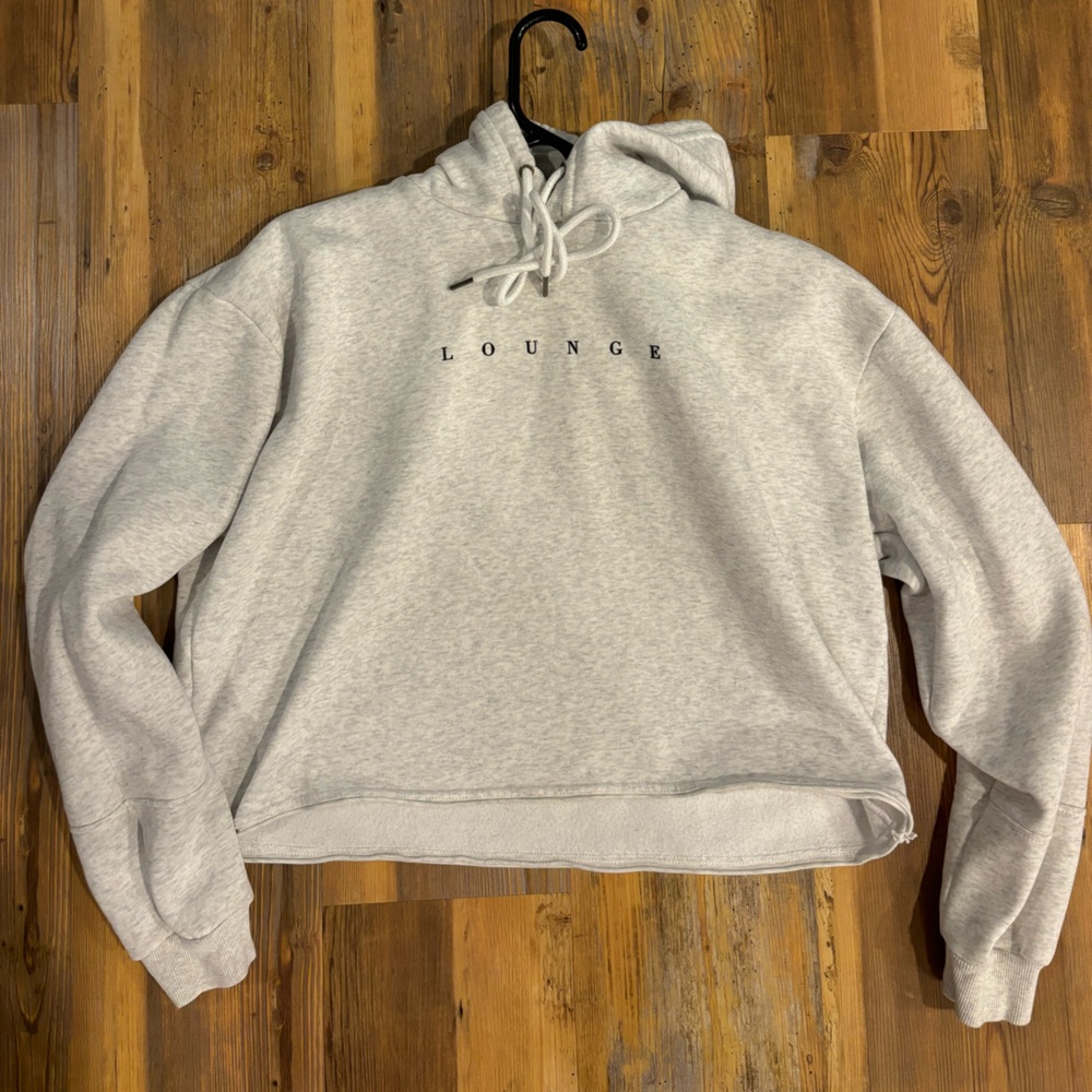 Lounge Cropped Sweatshirt